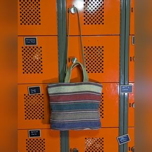 Vintage Fossil Woven Purse/Crossbody -